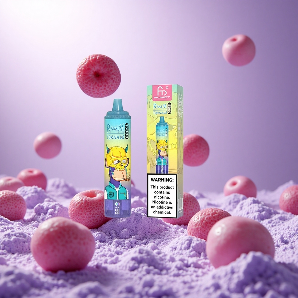 Grape Ice RandM Tornado 15000 Puffs 25ml Mesh Coil vape suppliers South Africa
