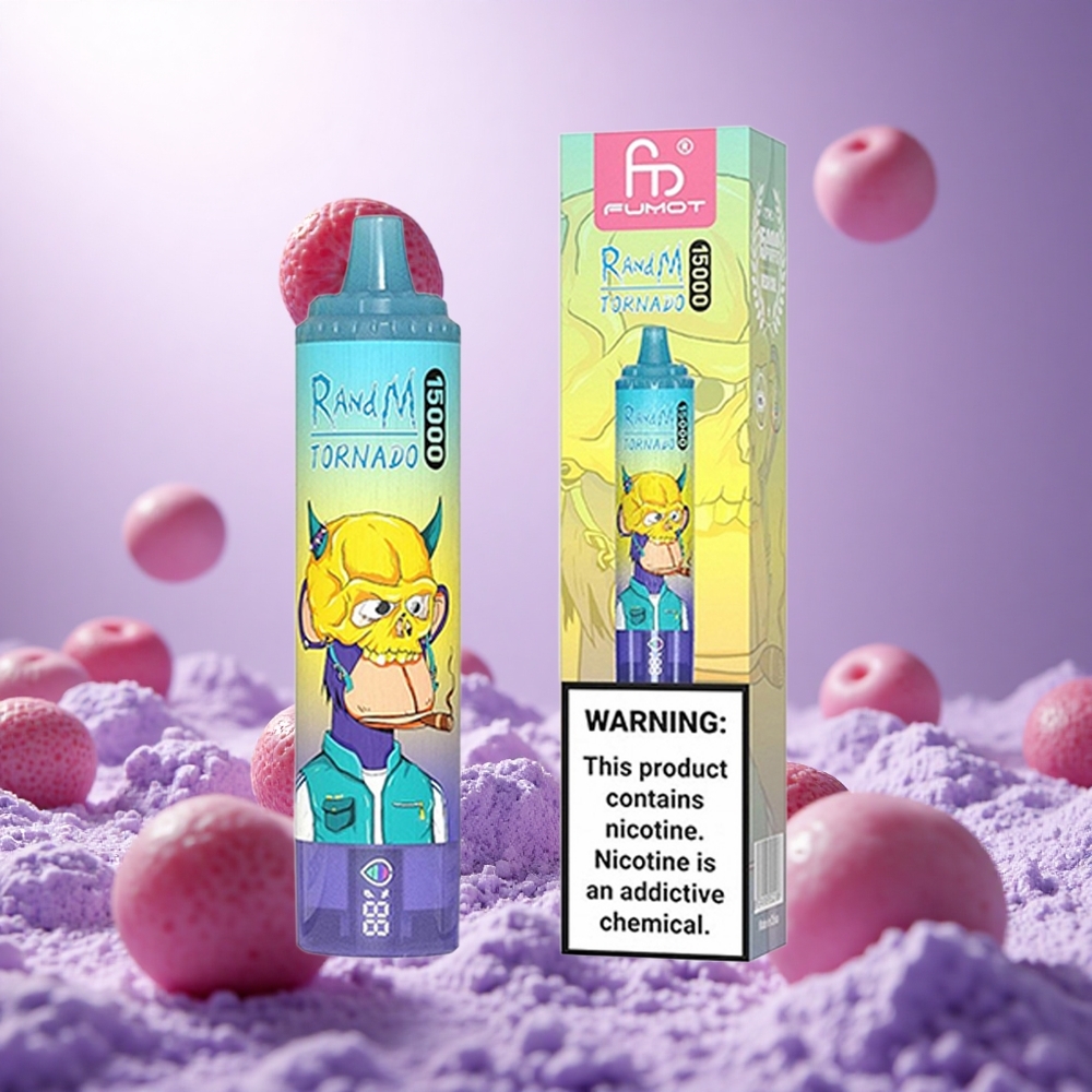 Grape Ice RandM Tornado 15000 Puffs 25ml Mesh Coil vape suppliers South Africa