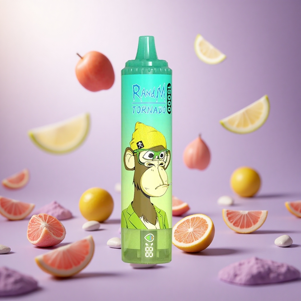 Lemon Lime RandM Fumot Tornado 15000 Puffs 25ml Mesh Coil vape suppliers South Africa
