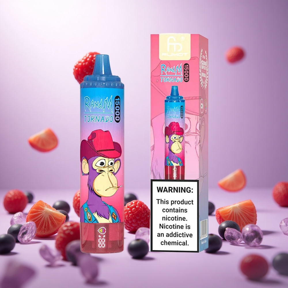 Mixed Berry RandM Tornado 15000 Puffs 850mAh Mesh Coil vape suppliers South Africa