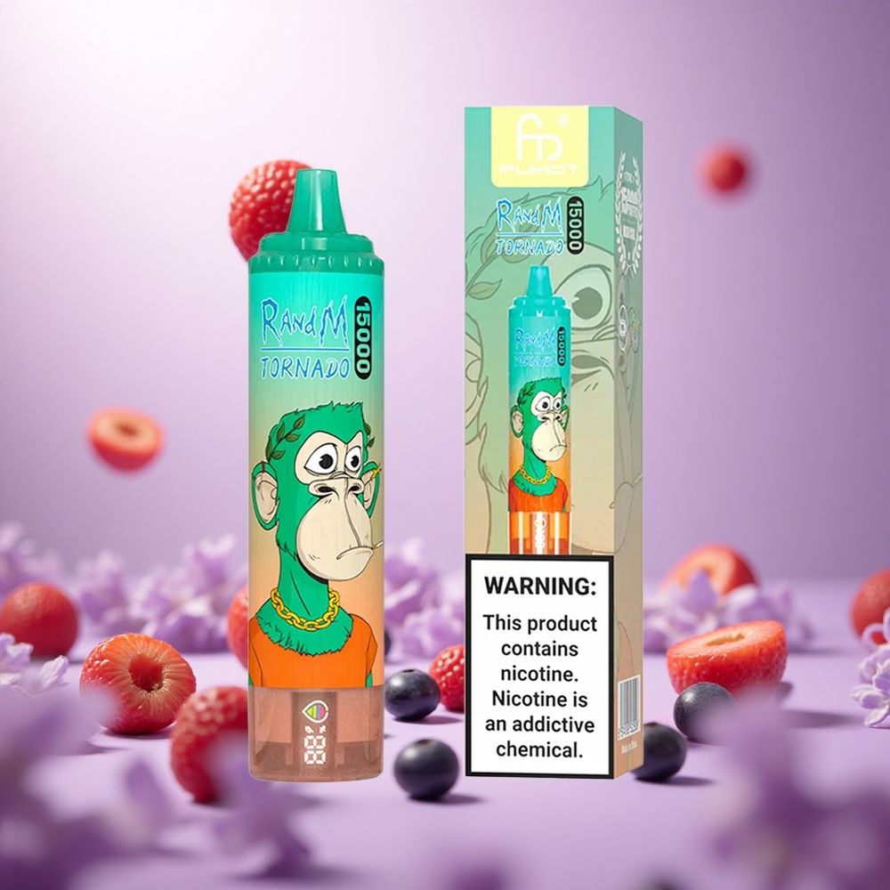 Triple Berry RandM Fumot Tornado 15000 Puffs 25ml vape suppliers South Africa