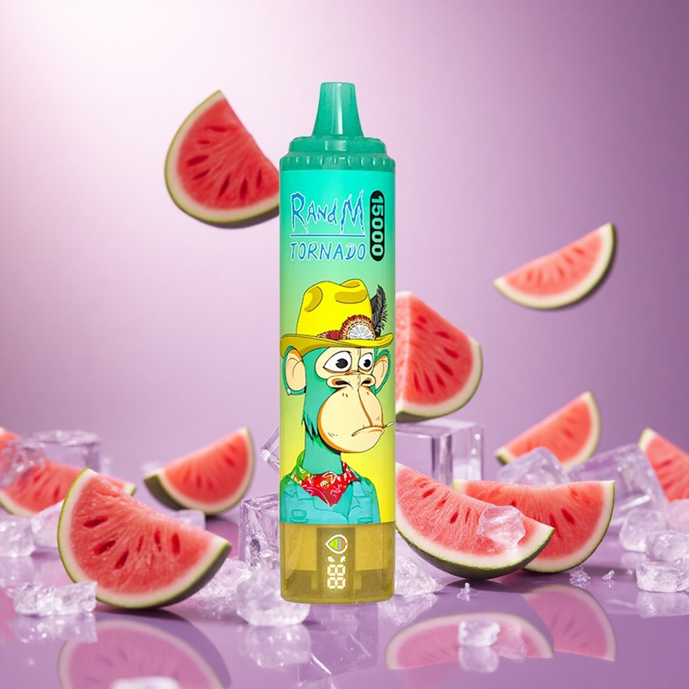 Watermelon Ice RandM Fumot Tornado 15000 Puffs 25ml Mesh Coil vape suppliers South Africa