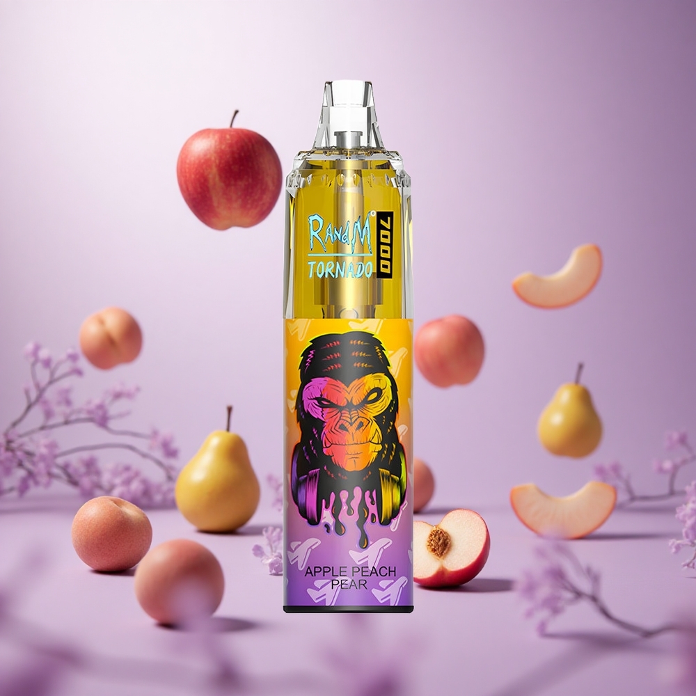 Apple Peach Pear RandM Fumot Tornado 7000 Puffs Mesh Coil vape suppliers South Africa