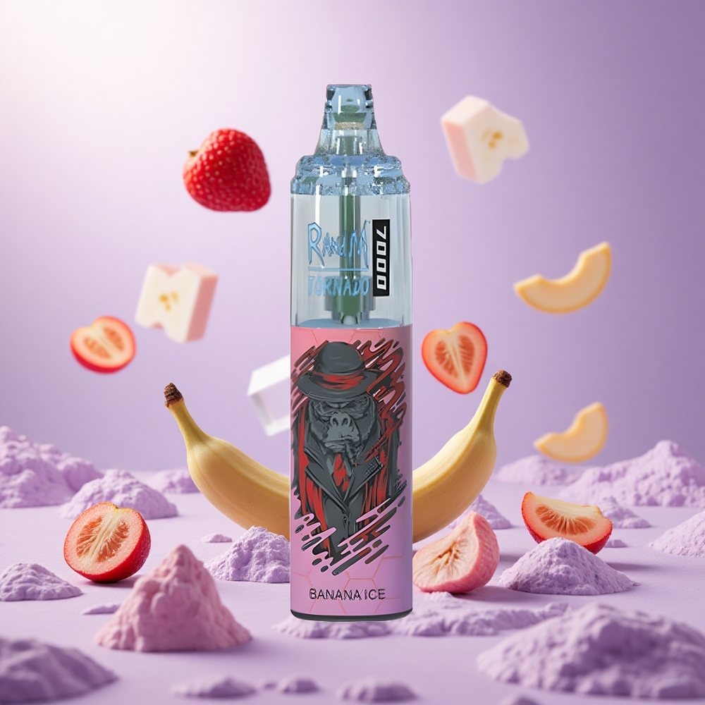 Banana Ice RandM Fumot Tornado 7000 Puffs Mesh Coil vape suppliers South Africa