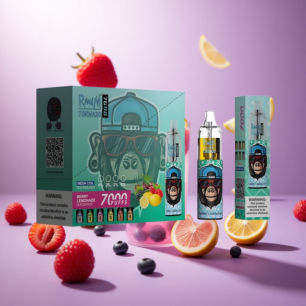 Berry Lemonade RandM Fumot Tornado 7000 Puffs Mesh Coil vape suppliers South Africa