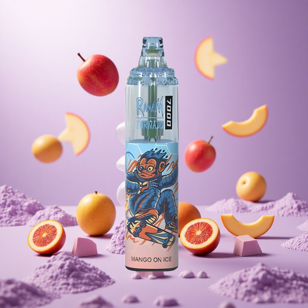 Mango On Ice RandM Fumot Tornado 7000 Puffs Mesh Coil vape suppliers South Africa
