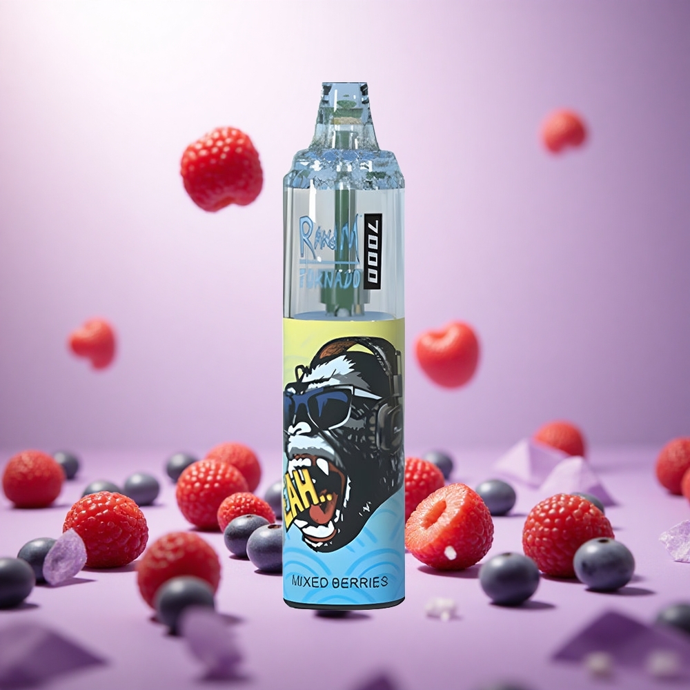 Mixed Berries RandM Fumot Tornado 7000 Puffs Mesh Coil vape suppliers South Africa