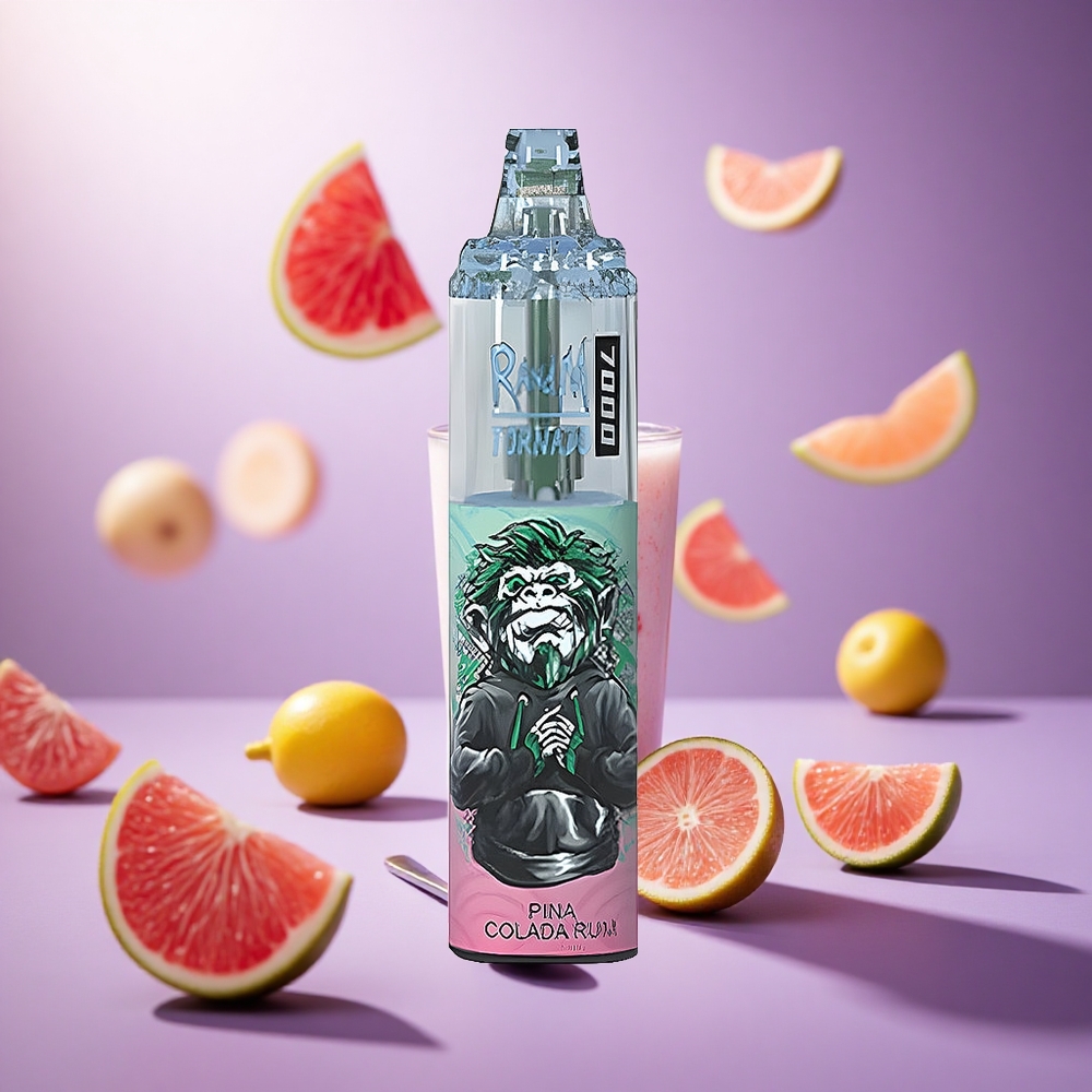 Pina Colada Rum RandM Fumot Tornado 7000 Puffs 14ML E-liquid vape suppliers South Africa