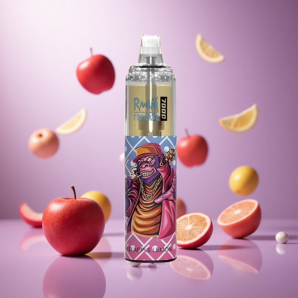 Red Apple Lemon RandM Fumot Tornado 7000 Puffs Mesh Coil Vape suppliers South Africa