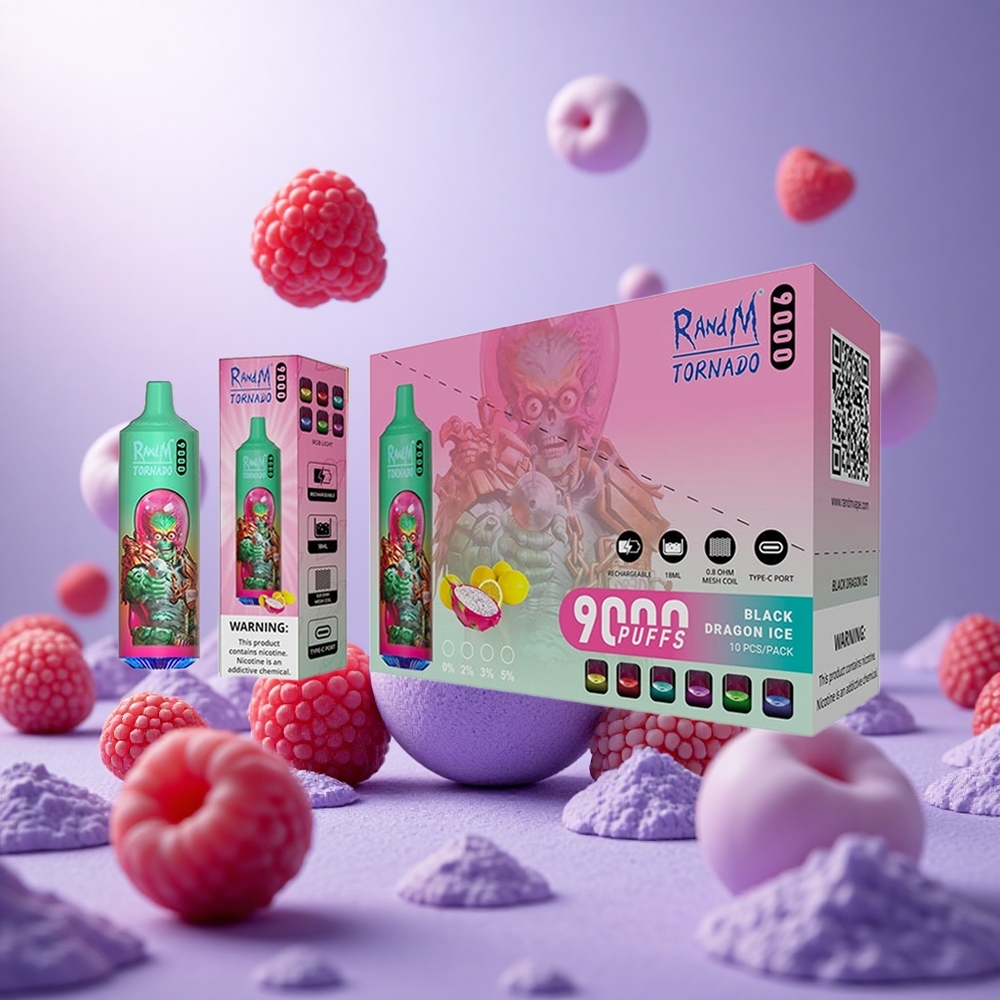 Blue Razz Kush RandM Fumot Tornado 9000 Puffs Mesh Coil vape suppliers South Africa