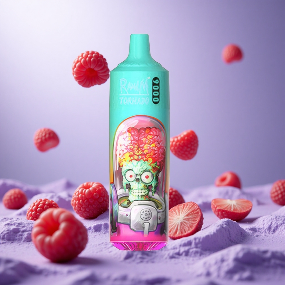 Blue Sour Raspberry RandM Fumot Tornado 9000 Puffs 18mL Mesh Coil vape suppliers South Africa