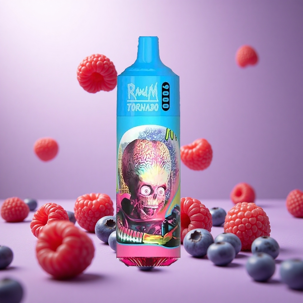 Blueberry Sour Raspberry RandM Fumot Tornado 9000 Puffs Mesh Coil vape suppliers South Africa