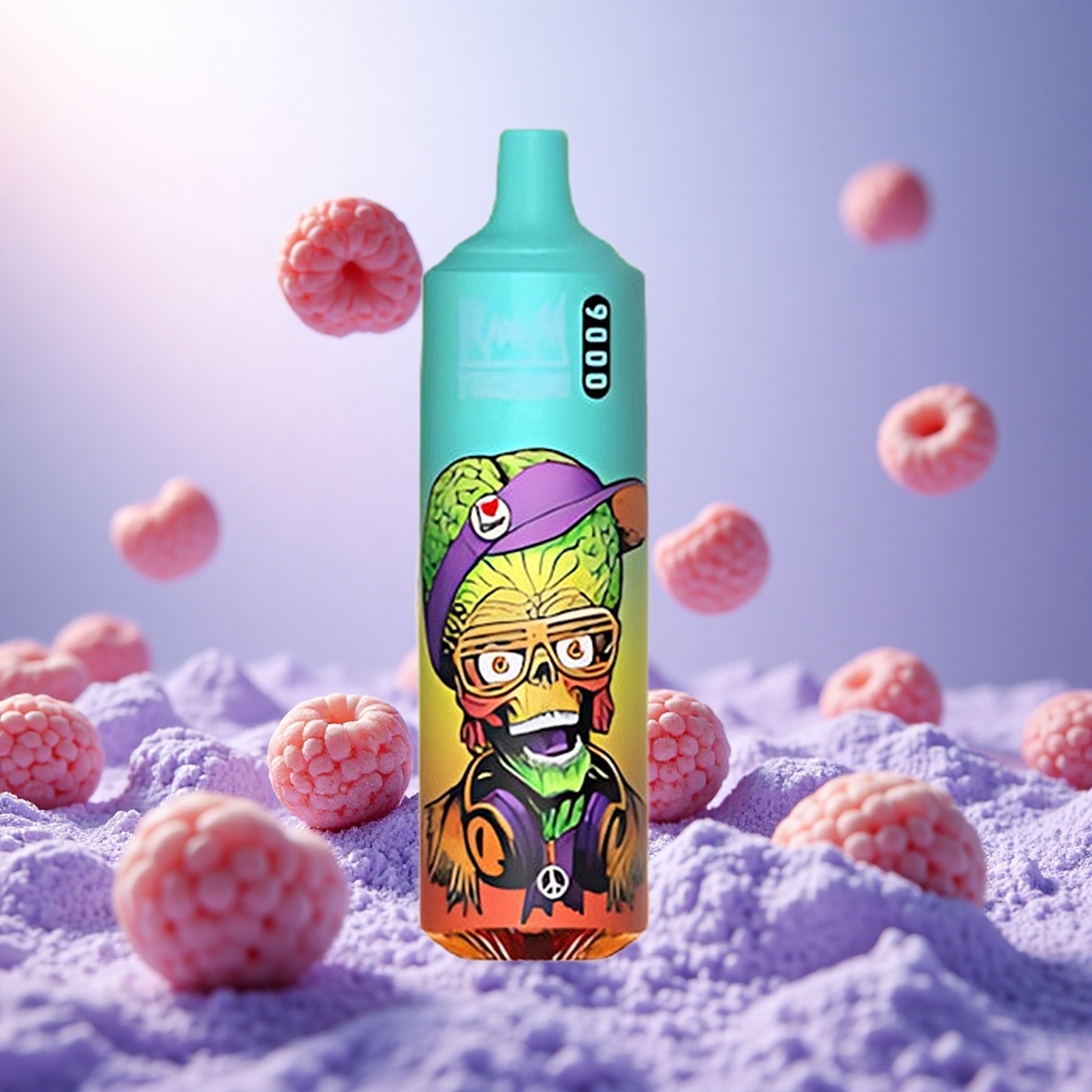 Bluelicious Ice RandM Fumot Tornado 9000 Puffs 18mL Mesh Coil vape suppliers South Africa