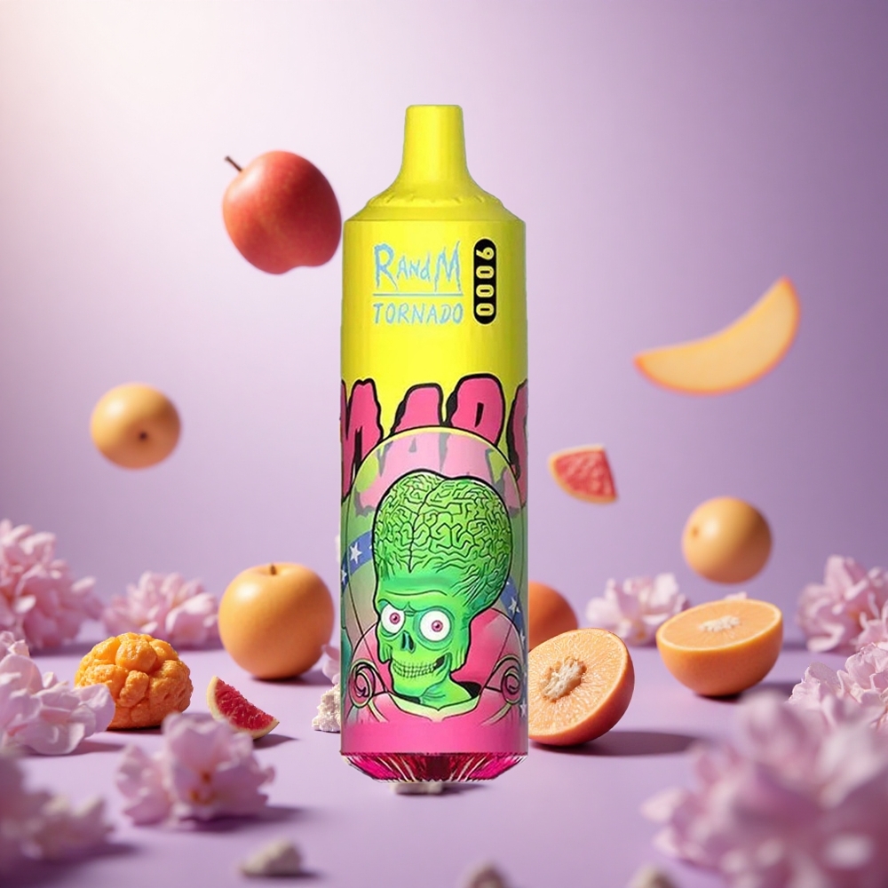 Triple Mango RandM Fumot Tornado 9000 Puffs 18mL Mesh Coil vape suppliers South Africa