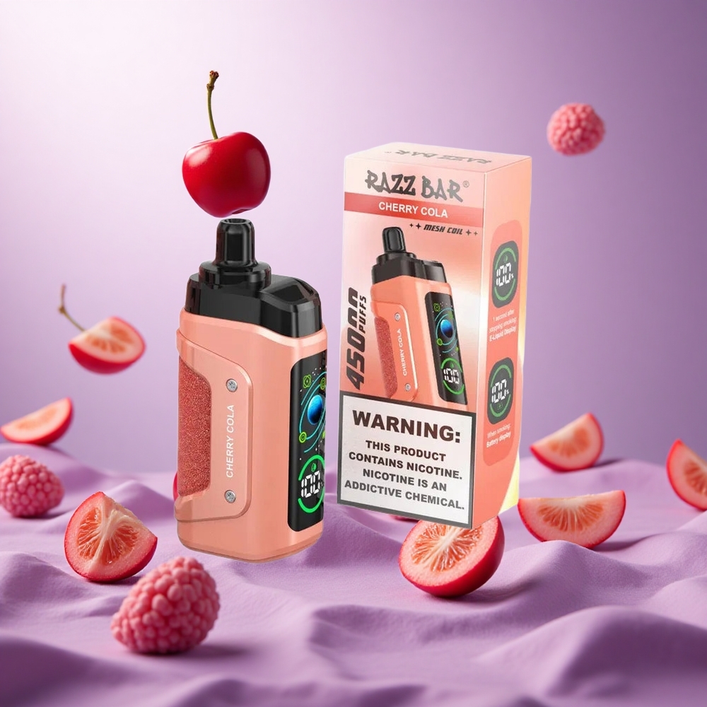 Cherry Cola Razz Bar 45000 Puffs Adjustable Airflow vape suppliers South Africa