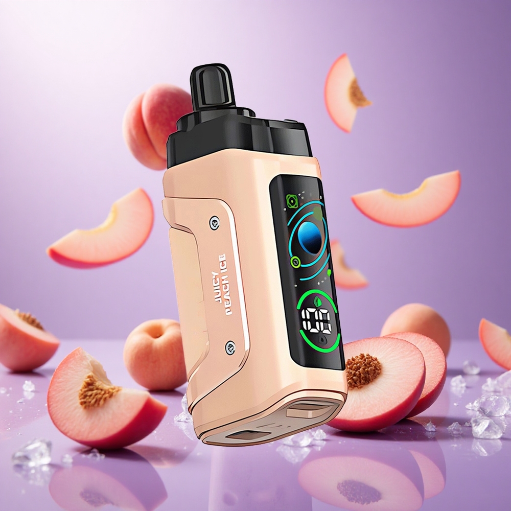 Juicy Peach Ice Razz Bar 45000 Puffs Adjustable Airflow vape suppliers South Africa