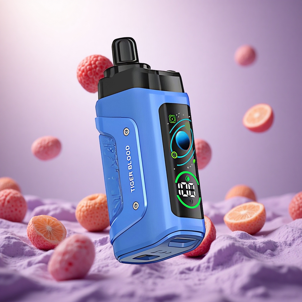 Tiger Blood Razz Bar 45000 Puffs Adjustable Airflow Vape Suppliers South Africa