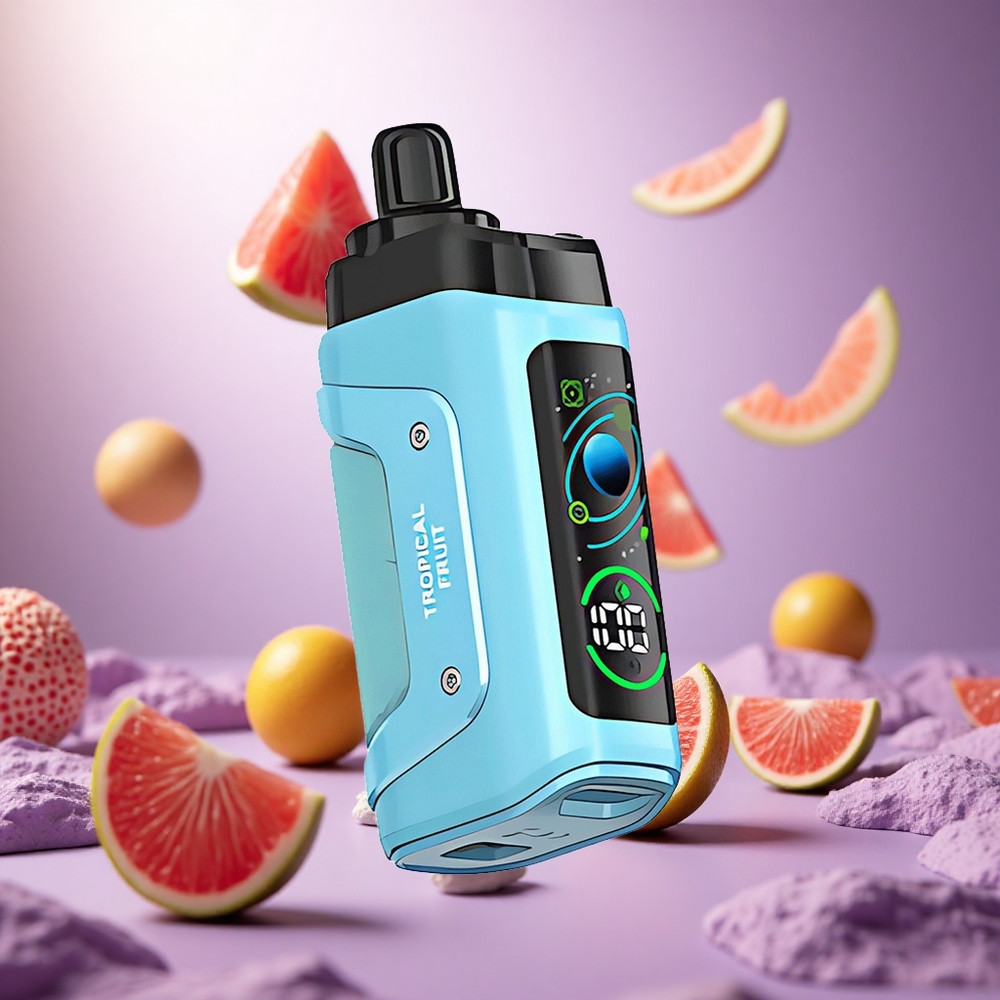Tropical Fruit Razz Bar 45000 Puffs Adjustable Airflow vape suppliers South Africa