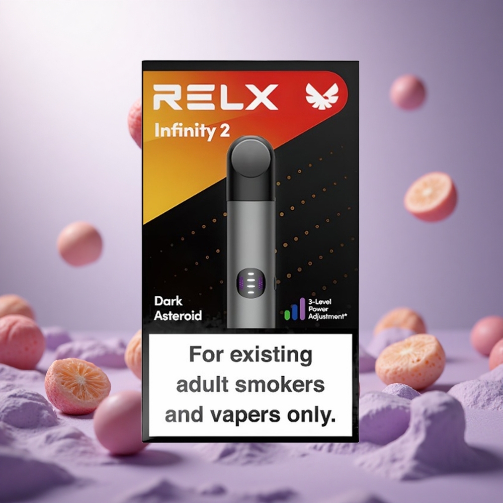 Grey RELX Infinity 2 650 Puffs Vape Device vape suppliers South Africa