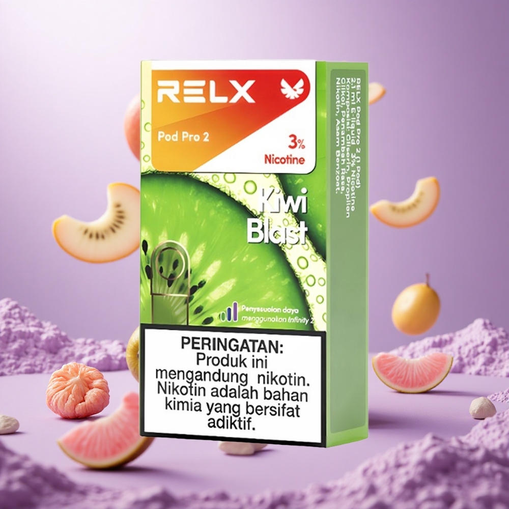 Kiwi Blast RELX Pod Pro 2 600 Puffs 3% Nicotine vape suppliers South Africa