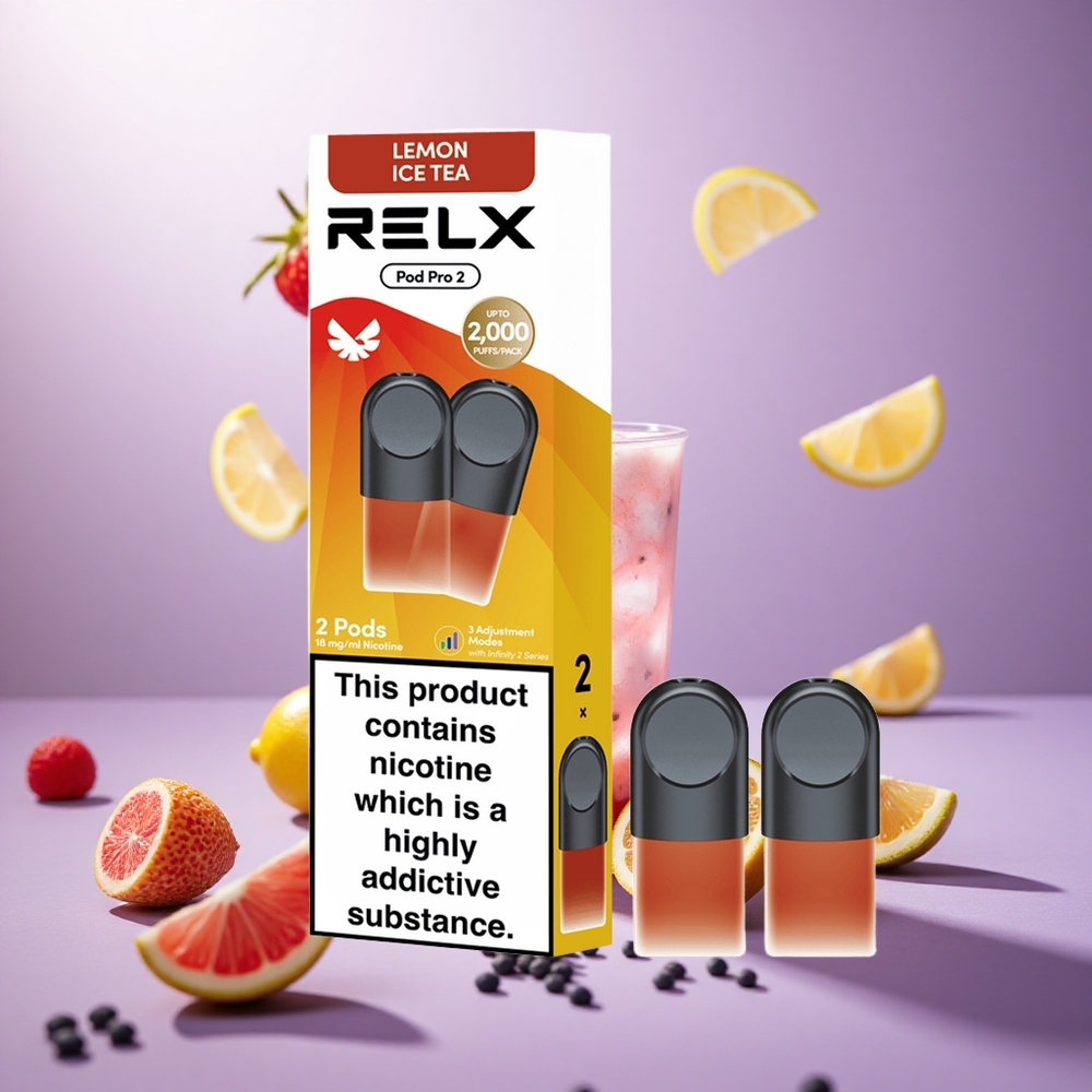 Tea-Lemon Ice Tea RELX Pod Pro 2 600 Puffs Vape Suppliers South Africa