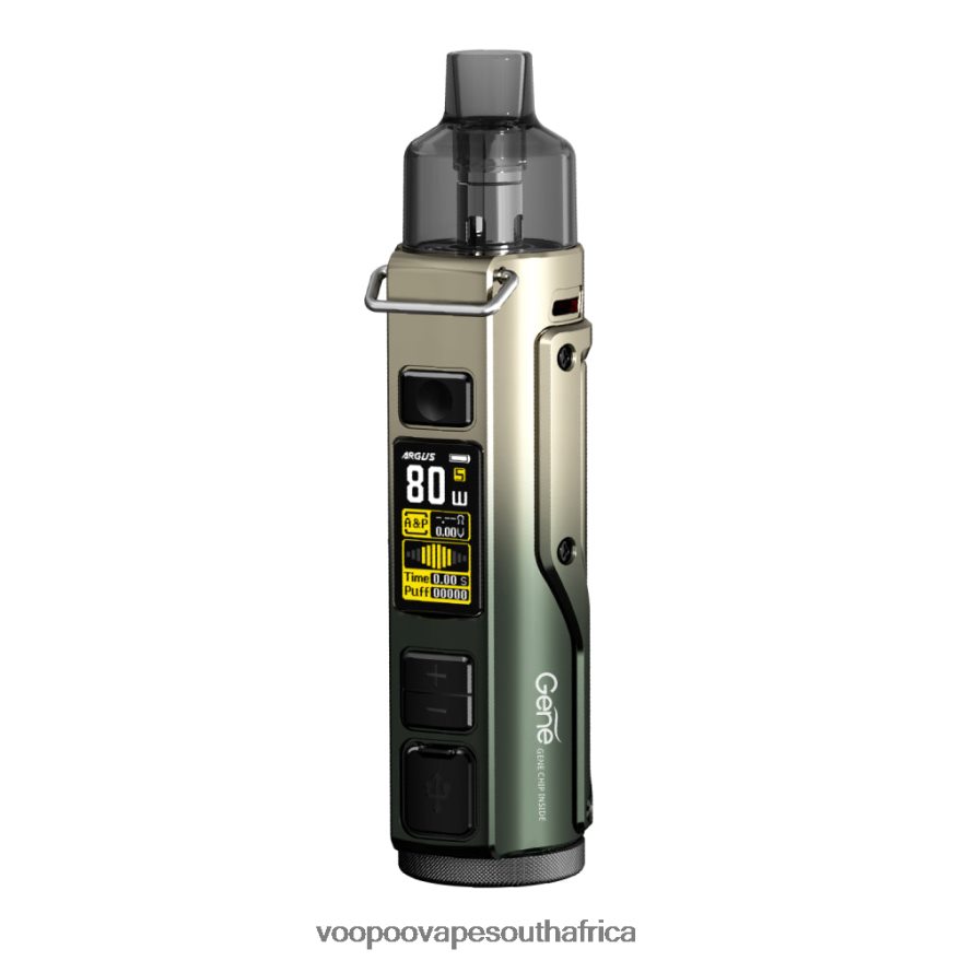 VOOPOO ARGUS PRO Pod Mod Kit 8H4DNL30 Blackish Green Gold VOOPOO drag south africa