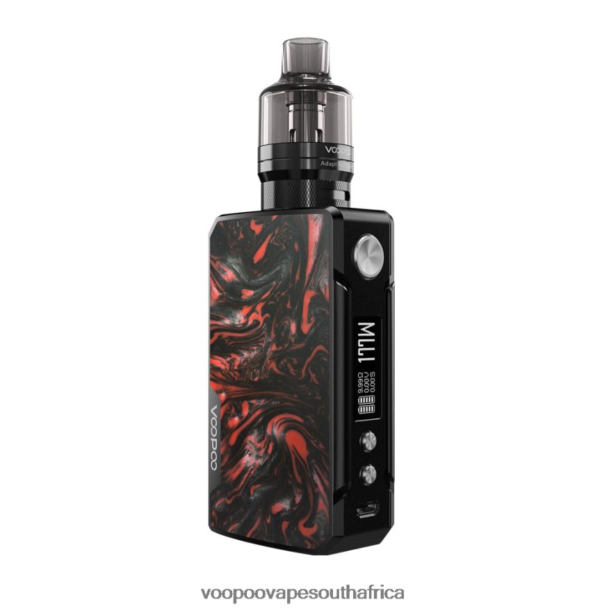 VOOPOO DRAG 2 Refresh Edition 8H4DNL328 Black-Scarlet VOOPOO vape mod
