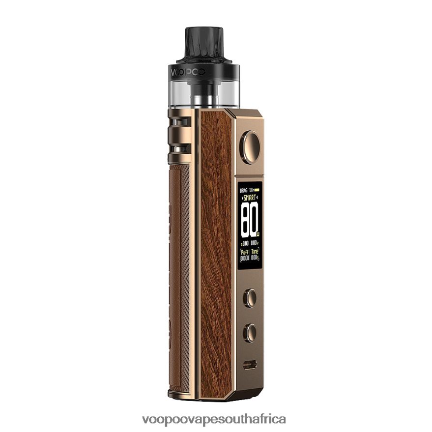 VOOPOO DRAG H80S Pod Kit 8H4DNL245 Golden Rosewood VOOPOO vape pod