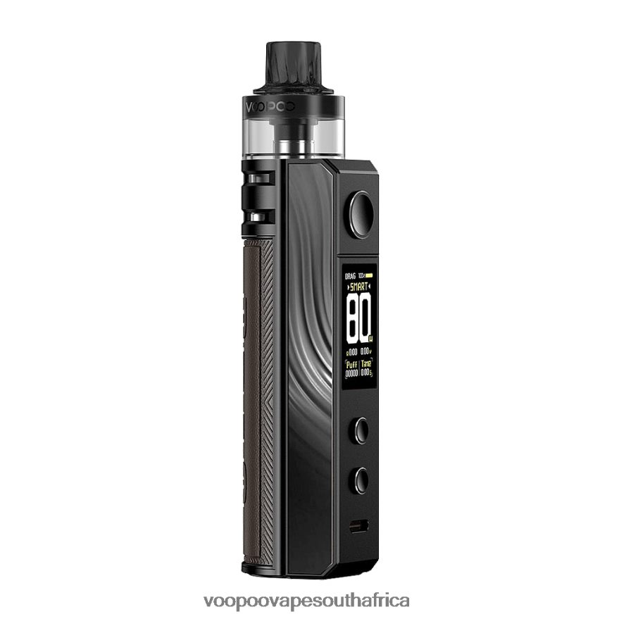 VOOPOO DRAG H80S Pod Kit 8H4DNL246 Obsidian Black VOOPOO vape coils