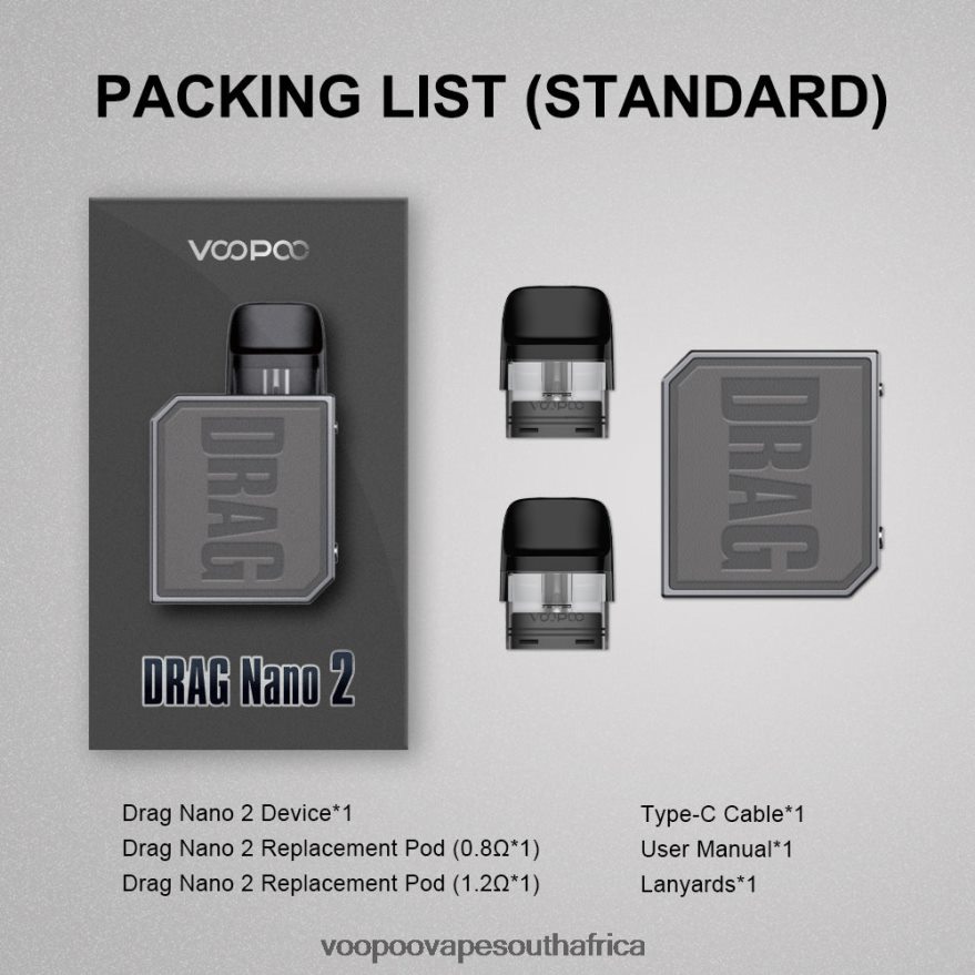 VOOPOO DRAG NANO 2 Pod Kit 8H4DNL152 Tea Green VOOPOO south africa
