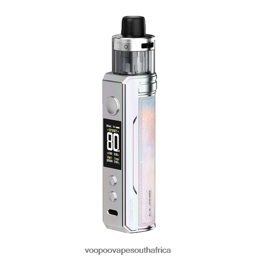 VOOPOO DRAG X2 Pod Mod 8H4DNL153 Colorful Silver VOOPOO vape cape town