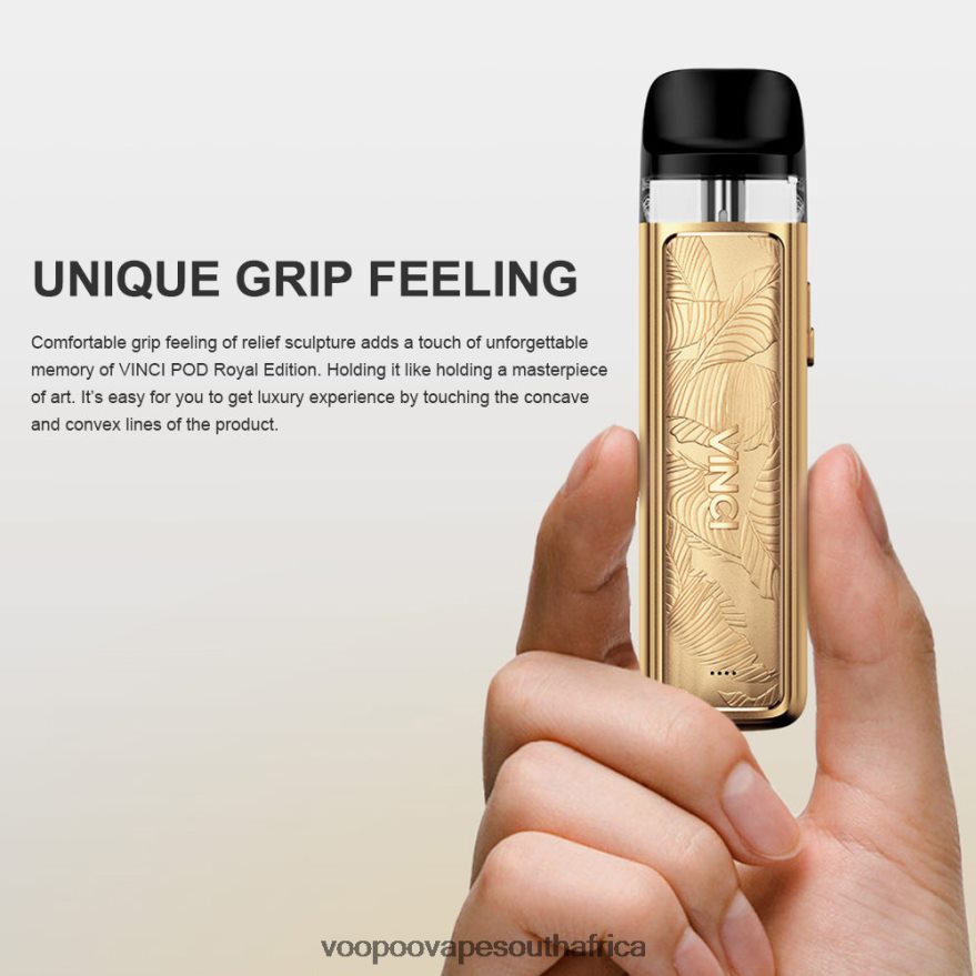 VOOPOO VINCI POD Royal Edition 8H4DNL343 Gold Leaf VOOPOO vape cape town