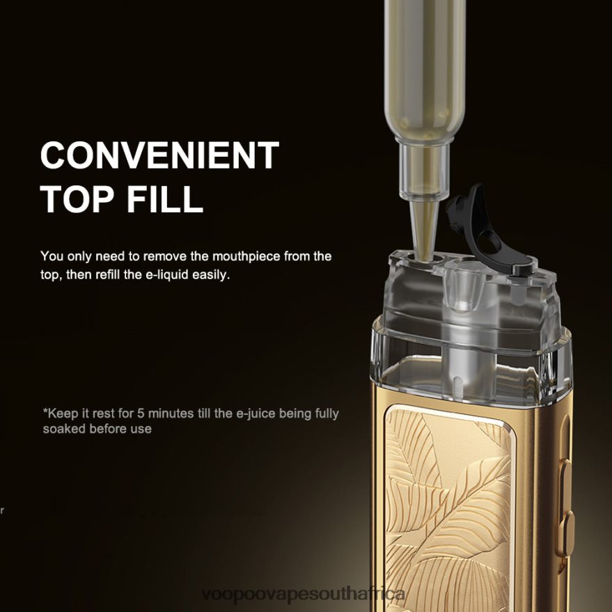 VOOPOO VINCI POD Royal Edition 8H4DNL343 Gold Leaf VOOPOO vape cape town